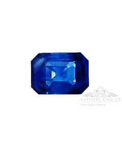 Natural Emerald Cut Sapphire, 2.25 ct GIA Certified 