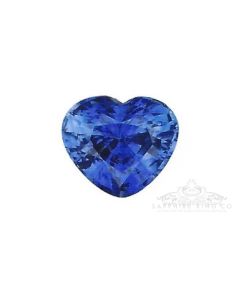 Natural Heart Cut Sapphire, 1.38 ct Ceylon Sapphire GIA Certified 