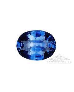 Natural Blue Ceylon Sapphire, 1.05 ct Oval Cut GIA Certified 