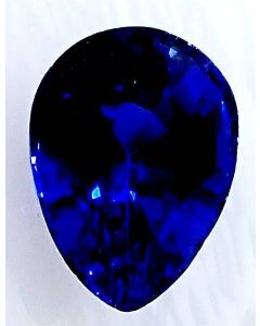 Royal blue Pear Sapphire