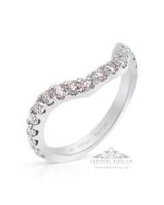 Platinum Diamond Wedding Band - Custom Order