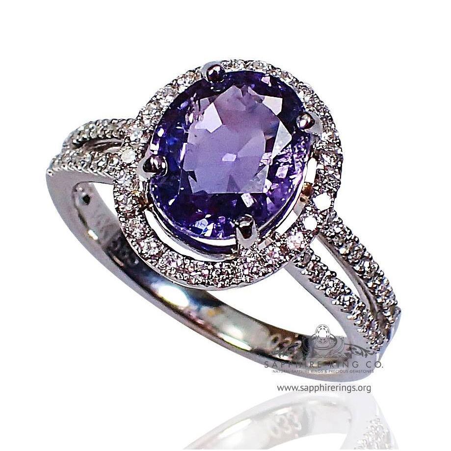 Emilio Jewelry Gia Certified 3.47 Carat Natural Purple Diamond Ring For  Sale at 1stDibs | purple diamonds for sale, emilio diamond, purple diamond  rings for sale