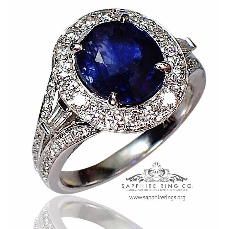 Love And Commitment Royal Blue Sapphire Ring – RUCHI New York