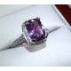 Purple Sapphire ring sale 