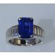 Blue sapphire ring 5tcw 