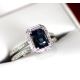 Dark Blue Sapphire ring 