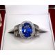 6.20 tcw Oval Sapphire and Diamond Rings