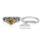 Natural-yellow-Ceylon-sapphire-and-diamonds-ring 