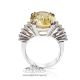 Yellow-sapphire-from-Sri-Lanka-in-platinum-ring