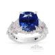 Custom Order - GIA certified 6.12 ct Sapphire & Diamond Ring