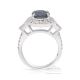 Platinum Sapphire Ring, 4.55 ct Unheated GIA Certified 