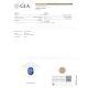 Unheated Ceylon Sapphire, 3.01 ct Oval Cut GIA Certified 