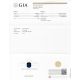 GIA certified for pair blue sapphire 