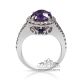Purple Ceylon Sapphire Ring