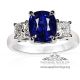 blue sapphire ring photo 