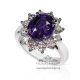 purple sapphire ring 