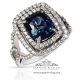 blue Sapphire Diamond Ring