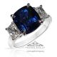 natural royal blue sapphire ring