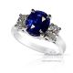 Blue Ceylon Sapphire Ring