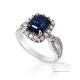 natural sapphire ring 