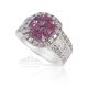 3.87 ct Untreated Pink Sapphire ring