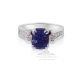 violet sapphire engagement rings
