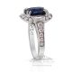 Platinum 950 Sapphire Ring