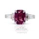 pink sapphire diamond engagement ring