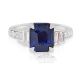 blue sapphire vs diamond engagement rings