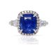blue sapphire engagement rings for sale