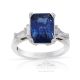 rich blue sapphire and diamond ring