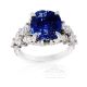antique diamond and blue sapphire engagement rings