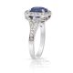 blue sapphire diamond ring price