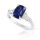 royal blue sapphire diamond ring