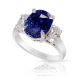 natural color change sapphire ring 