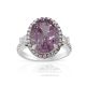 pink sapphire and diamond ring