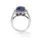 Untreated Color Change Sapphire Ring, 7.64 ct Platinum 950 GIA Certified 