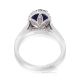 Blue-Sapphire-and-diamonds-engagement-Ring