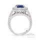 Platinum Sapphire Ring, 3.03 ct Unheated GIA Certified 