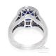 Platinum Sapphire Ring, 3.03 ct Unheated GIA Certified 