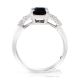 Unheated Sapphire Ring, 1.41 ct Platinum 950 GIA Certified