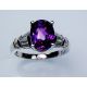 Oval-Cut-Natural-purple-Sapphire-Engagement-ring