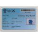 AIGS Certified Platinum ring 