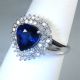 blue Diamond Ring