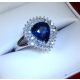 blue Diamond Ring
