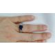 Blue Asscher Cut Natural Ceylon Sapphire 2.83 tcw