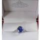 Blue sapphire engagement ring for sale 