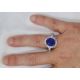 Blue Oval Sapphire online 