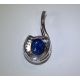 GIA Certified Sapphire pendent 