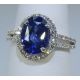 3.80 grams blue sapphire 